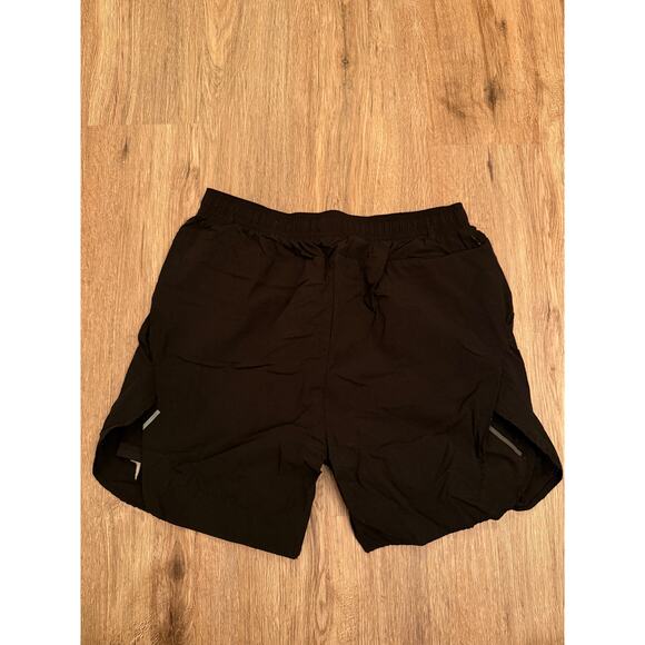 Squat Wolf Black Shorts with Compression Size Medium - Picture 3 of 3